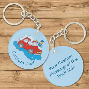 Porte - clé Carwash Man