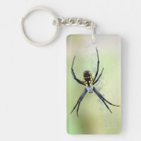 Porte - clé d'acrylique d'araignée de jardin