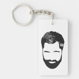 Porte - clé d'amour de barbe