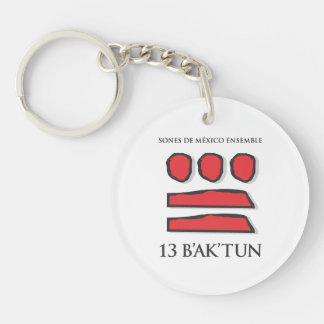 Porte - clé de 13 Baktun par BLANC de Sones De