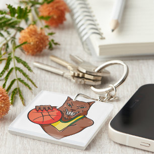 Porte - clé de basket-ball Wolf