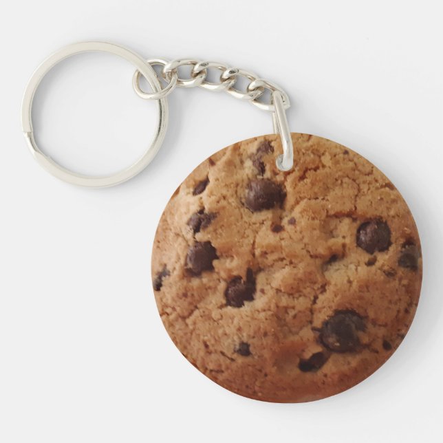 Porte - clé de biscuits à base de chips au chocola (Devant)