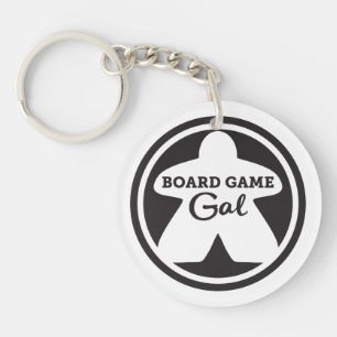 Porte - clé de cadre noir Game Gal