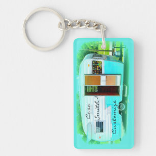 porte - clé de caravane Customisé