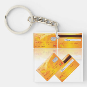 Porte - clé de cartes de crédit