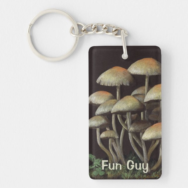 Porte - clé de champignons (Devant)