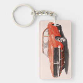 porte - clé de chargeur orange 1969