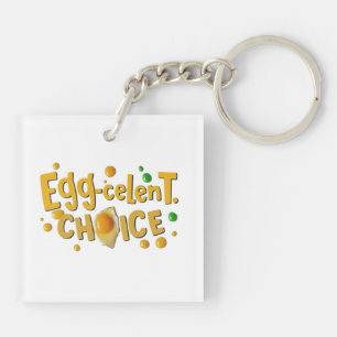 Porte - clé de choix de célébrité des oeufs