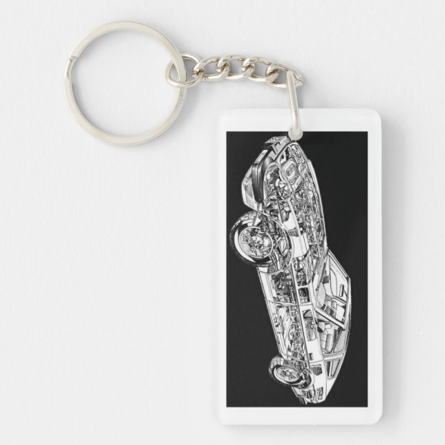 Porte - clé de Datsun 280zx (Devant)