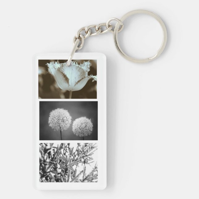 Porte - clé de défenseur de photographie de nature (Dos)