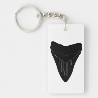 Porte - clé de dents de requin Megalodon