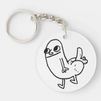 Porte - clé de Dickbutt (double face)