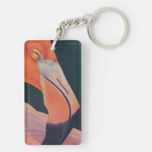 Porte - clé de Flamant rose