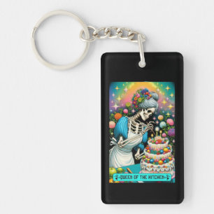 Porte - clé de la carte Queen of the Kitchen Tarot