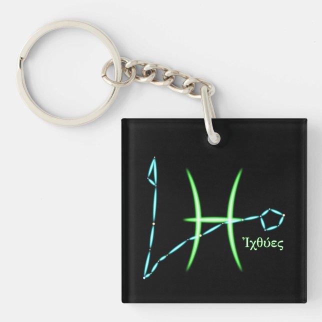 Porte - clé de la constellation de zodiac (Devant)