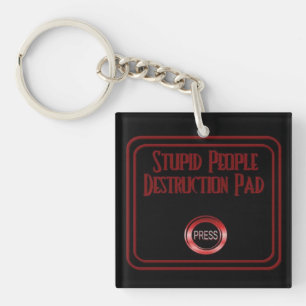 Porte - clé de l'Humour de destruction des gens st