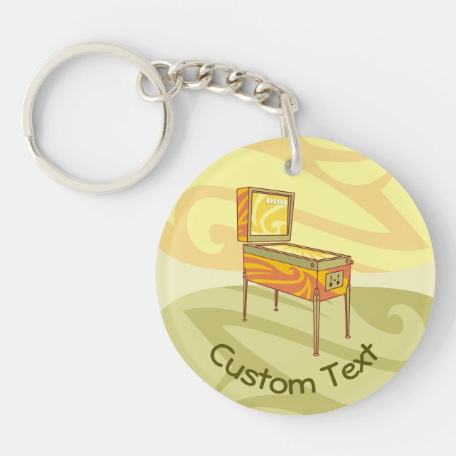 Porte - clé de machine à balle (Devant)