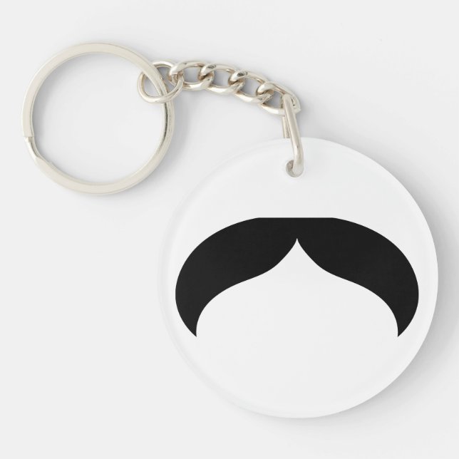 Porte - clé de moustache (Devant)