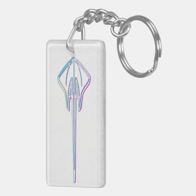 Porte - clé de pastenague (Dos droit)