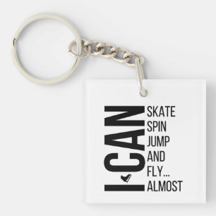 porte - clé de patinage artistique - Je peux pati