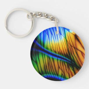 Porte - clé de pierre gemme de labradorite