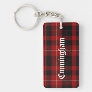 Porte - clé de plaid personnalisé Cunningham Tarta