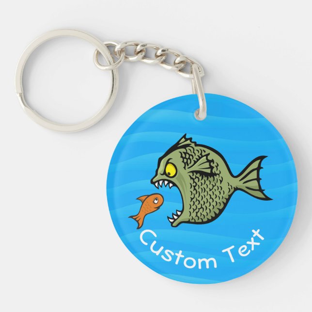 Porte - clé de poisson taureau (Devant)