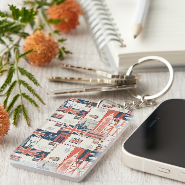 Porte - clé de poste de Londres (Devant droit)