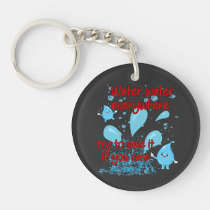 Porte - clé de rappel écologique