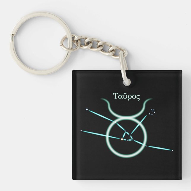 Porte - clé de Taurus de Constellation Zodiaque (Devant)