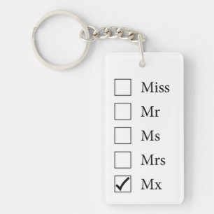 Porte - clé de titre de MX (cinq options)