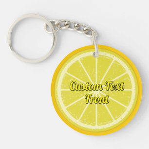 Porte - clé de tranche de citron