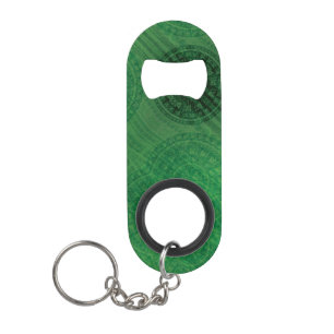 Porte-clé Décapsuleur Acceptation Médaillons de méditation verte