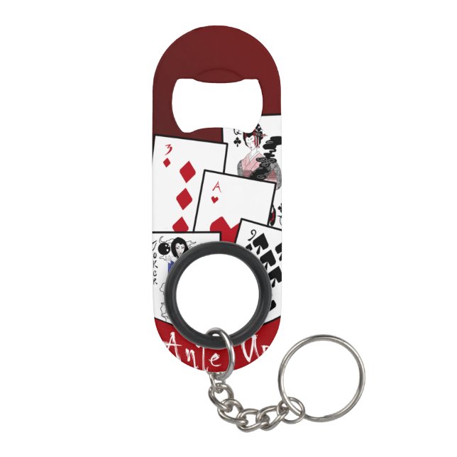 Porte-clé Décapsuleur Ante vers le haut (Dos)