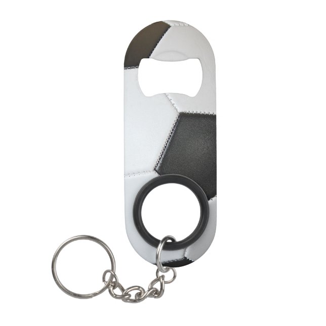 Porte-clé Décapsuleur Ballon de football (Devant)