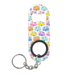 Porte-clé Décapsuleur Campeurs Vintages adorables Remorques Vacances de 