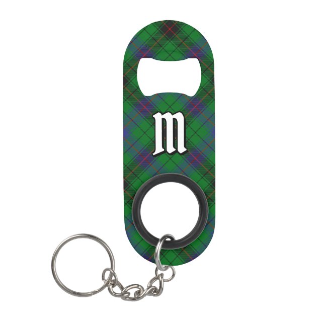 Porte-clé Décapsuleur Clan Davidson Tartan (Devant)