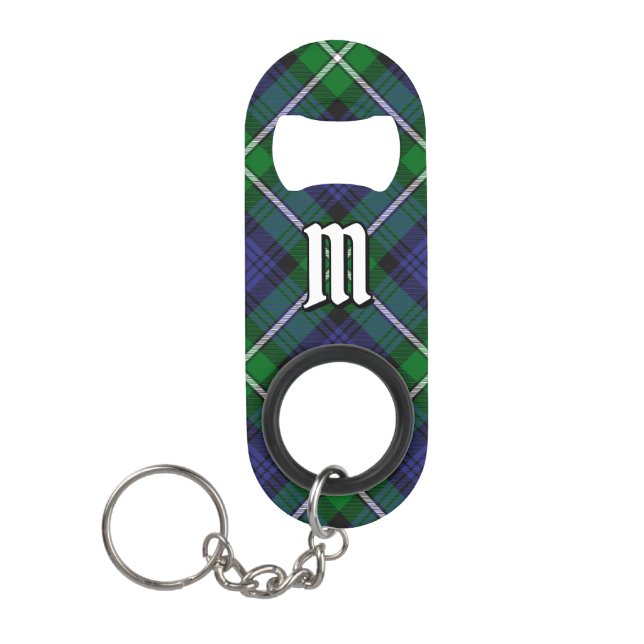 Porte-clé Décapsuleur Clan Forbes Tartan (Devant)
