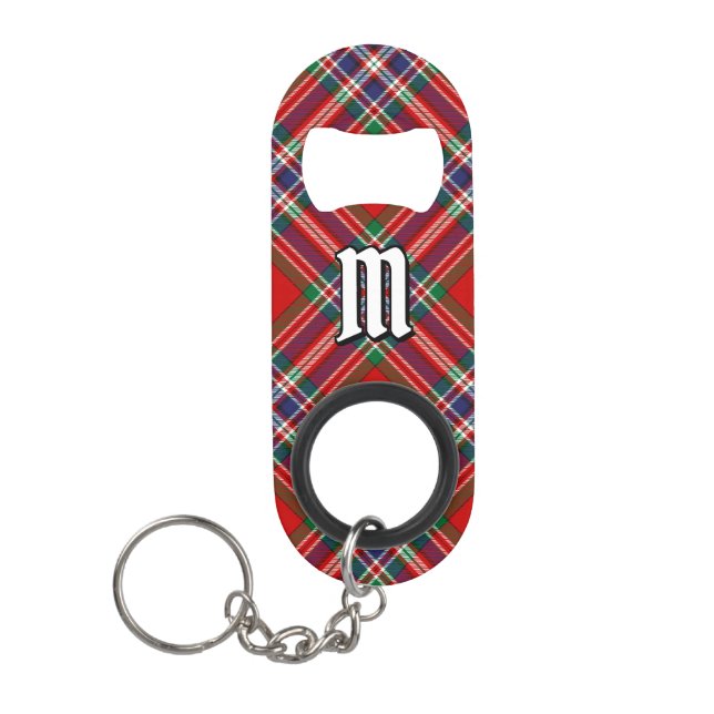 Porte-clé Décapsuleur Clan MacFarlane Red Tartan (Devant)