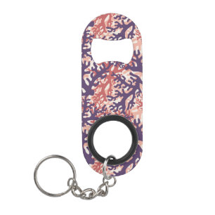 Porte-clé Décapsuleur Corail Overlap Purple Red Peach