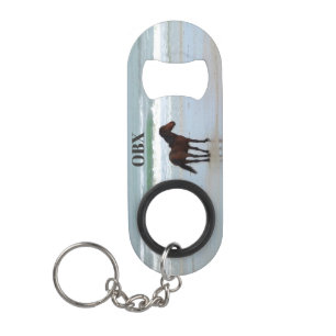Porte-clé Décapsuleur Corolle externe OR du cheval sauvage OBX de