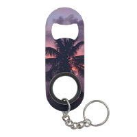 Coucher du soleil tropical brillant