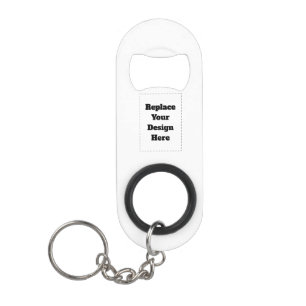 Porte-clé Décapsuleur Créez Votre Propre blanc