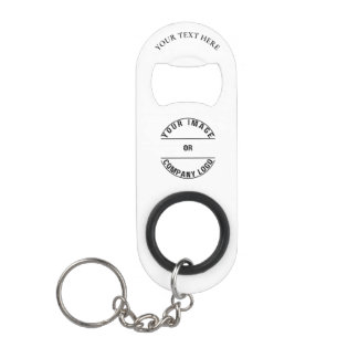 Porte-clé Décapsuleur Créez Votre Propre Modèle Personnalisé Vide