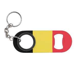 Porte-clé Décapsuleur Drapeau belge patriotique