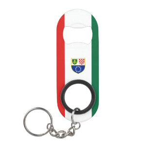 Porte-clé Décapsuleur Drapeau de la Fédération de Bosnie-Herzégovine