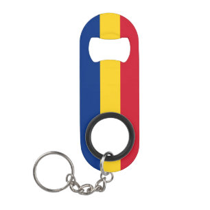 Porte-clé Décapsuleur Drapeau de la Roumanie