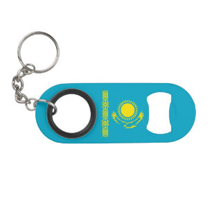 Porte-clé Décapsuleur Drapeau du Kazakhstan