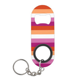 Porte-clé Décapsuleur Drapeau lesbien