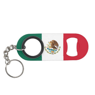 Porte-clé Décapsuleur Drapeau mexicain